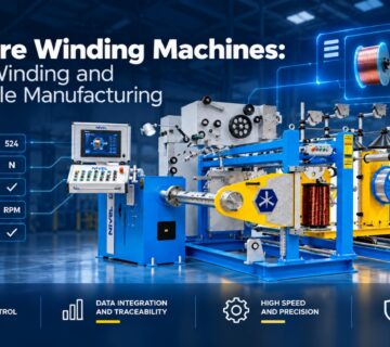 Nivel HV wire winding machines – smart winding and traceable manufacturing