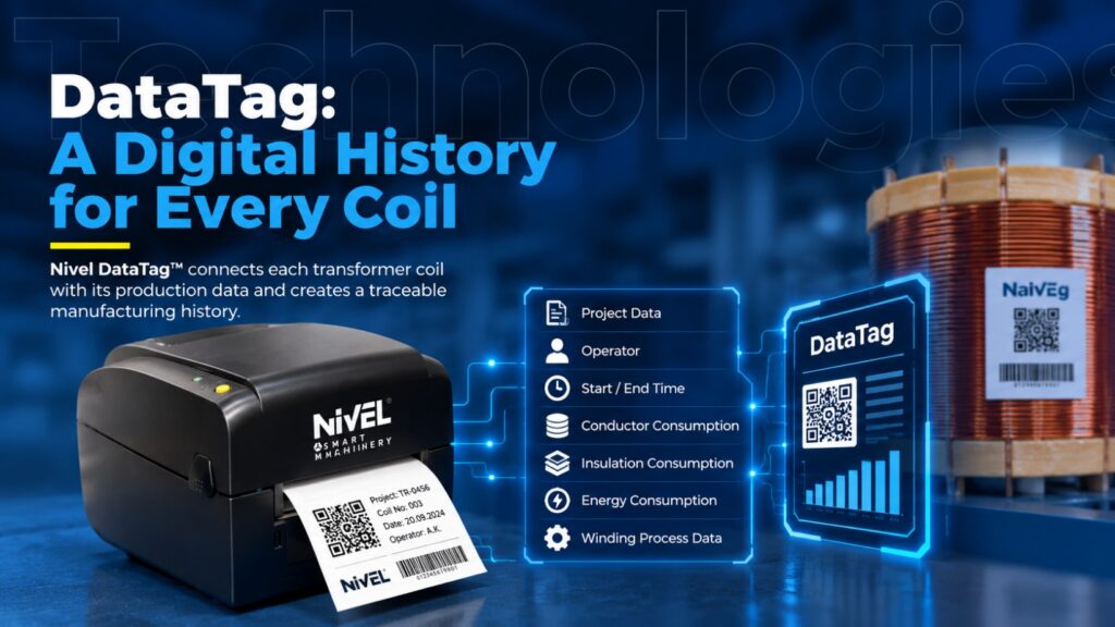 Nivel DataTag coil traceability workflow
